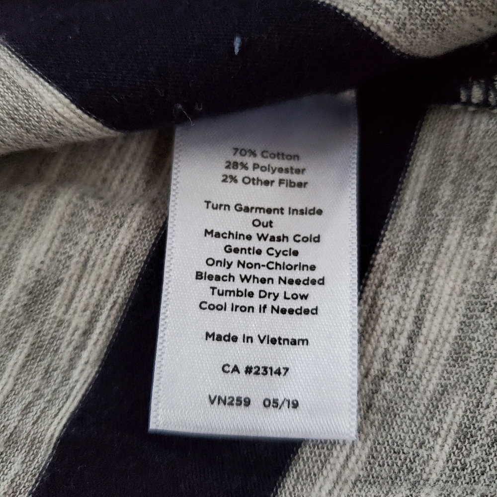 T By Talbots Striped Top Large - image 7